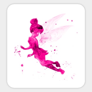 Tinker Bell Pink Sticker